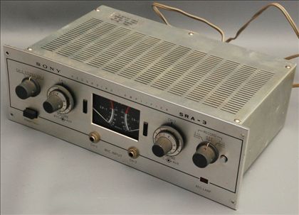 Sony-SRA-3 vintage tube pre-amp